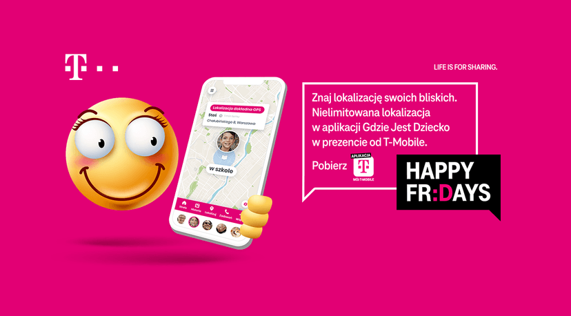 T-Mobile oferuje bezpłatną usługę lokalizacyjną „Gdzie jest dziecko”