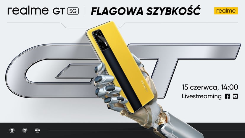 Premiera realme GT w Polsce. Znamy ceny i szczegóły