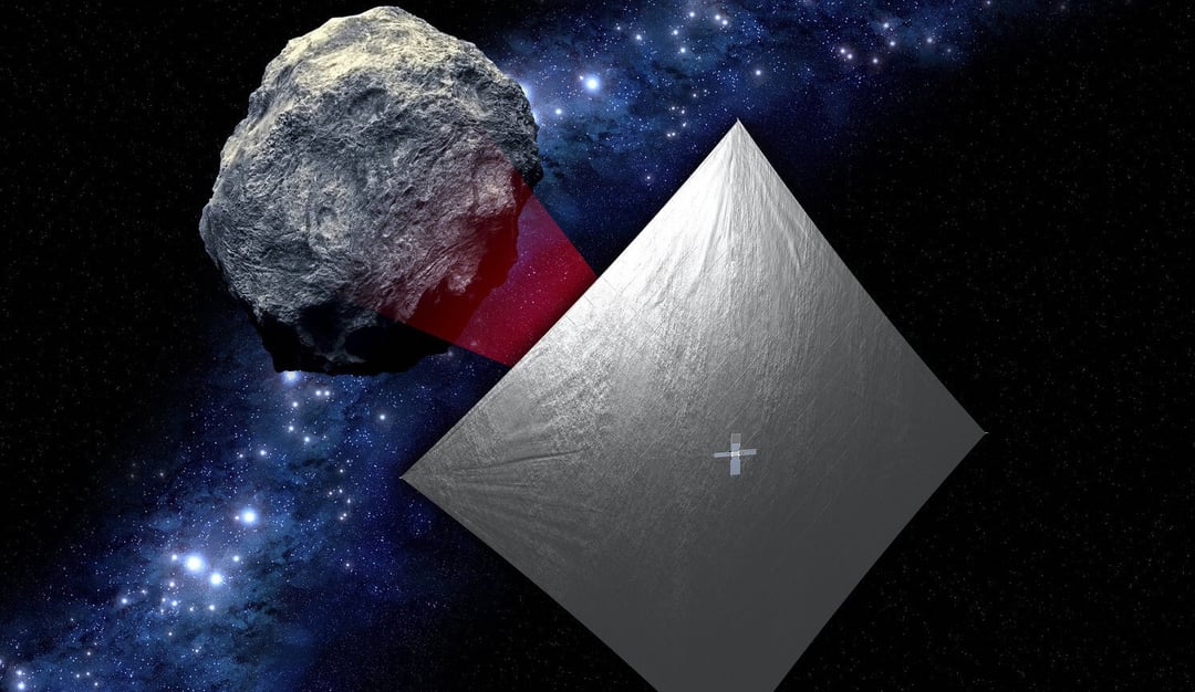 NEA Scout – niezwykły statek kosmiczny z żaglem słonecznym