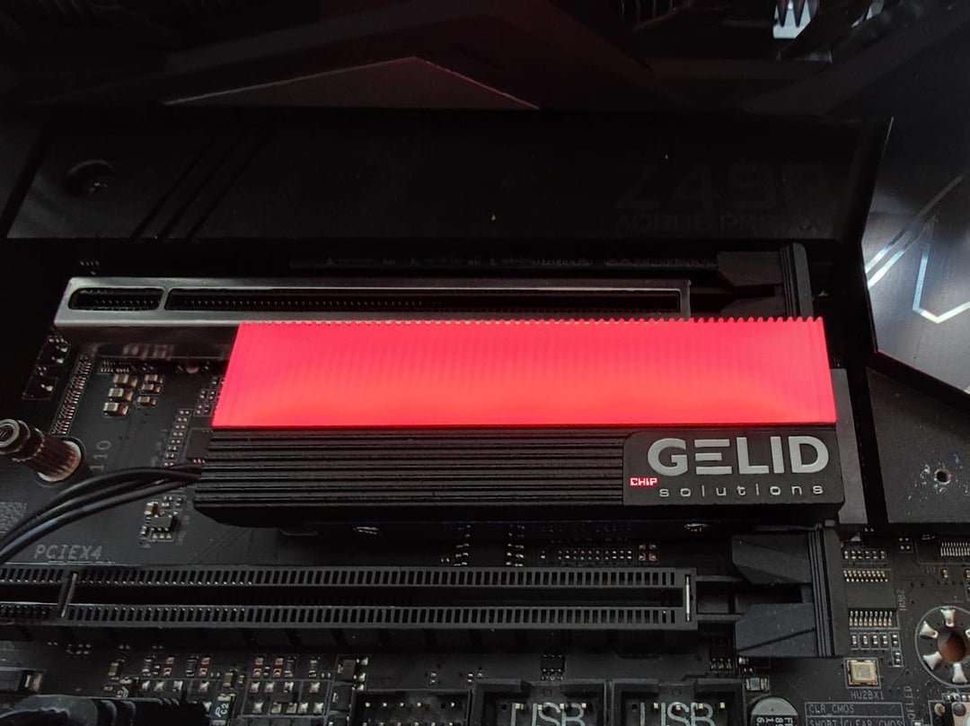 Test chłodzenia na dysk M.2 Gelid Glint