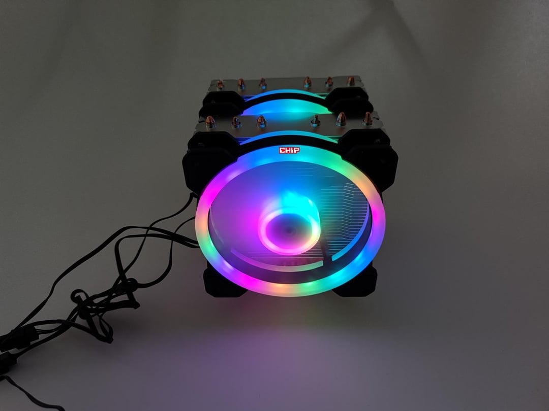 Test chłodzenia Gelid Glacier RGB
