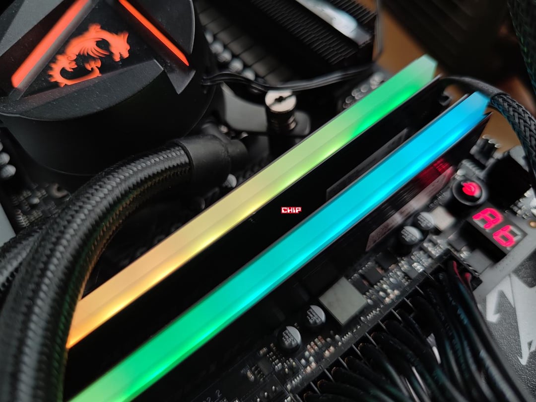 Test pamięci DDR4 Aorus RGB 2x 8 GB 4800 MHz