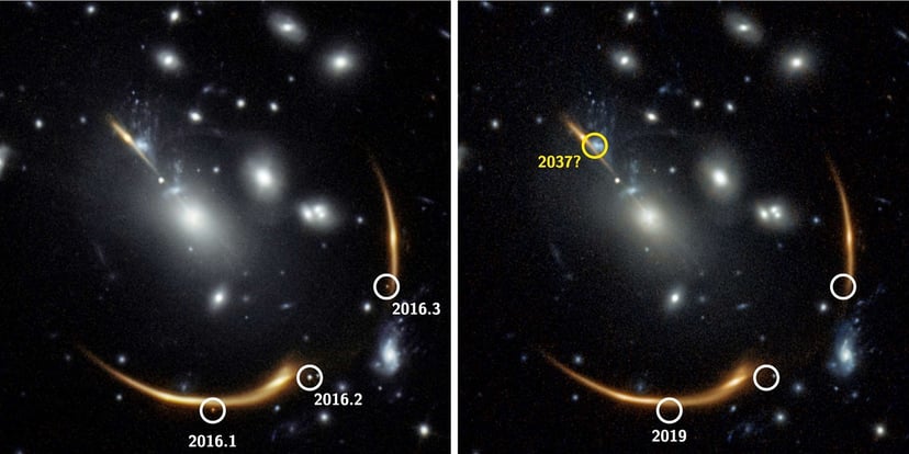 Astronomowie zaobserwowali tę samą eksplozję trzy razy. Wiedzą, kiedy supernowa wystąpi po raz kolejny