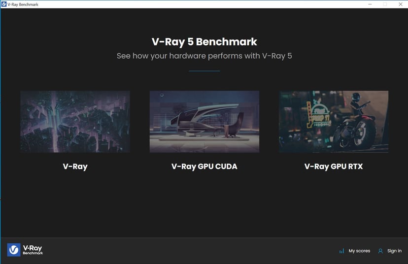 V-Ray 5 GPU – test wydajności kart graficznych Nvidia