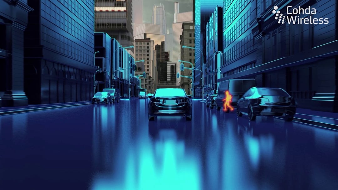 Autonomiczne samochody zobaczą “ukrytych” pieszych dzięki zbiorowej percepcji