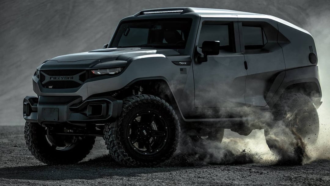 Kuloodporny SUV z 1000 KM? Firma Rezvani twierdzi, że klienci będą o niego walczyć