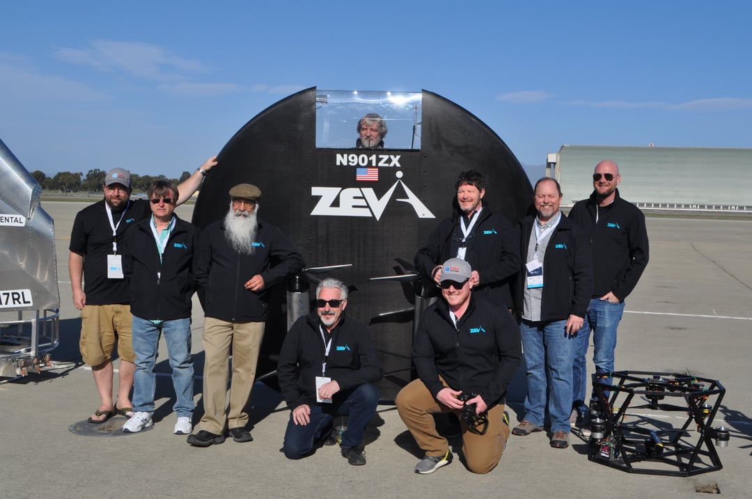 Firma Zeva twierdzi, że jej latający spodek sprawdzi się doskonale jako powietrzna taksówka