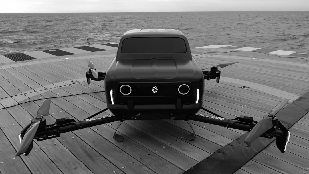 Renault AIR4 to cudowny latający samochód, który zapewne nigdy nie trafi do seryjnej produkcji