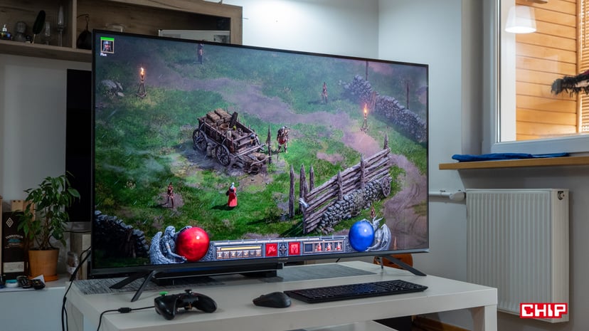 Test HiSense 55E76GQ. Telewizor dla graczy, czy telewizor, na którym można grać?
