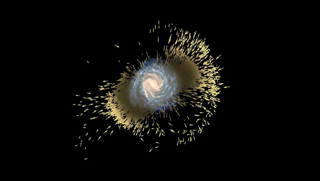 Galaktyka Kiełbasa, czyli jak wyglądała ostatnia kolizja Drogi Mlecznej