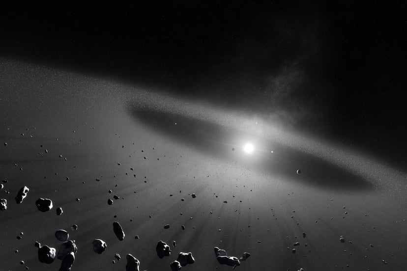 Najmłodsza para planetoid w historii. Powstała zaledwie 300 lat temu