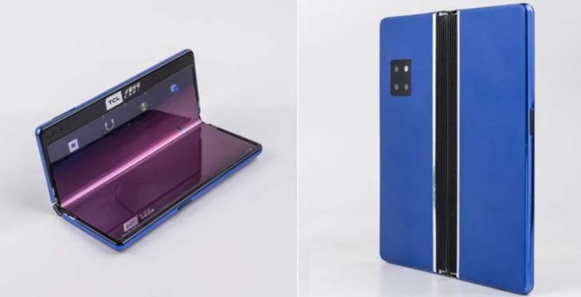 TCL Ultra Flex zaprezentowany. Ten prototypowy smartfon złożymy do wewnątrz i na zewnątrz
