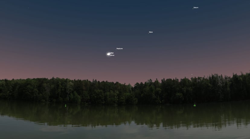 Wenus i Jowisz “zderzą się” na niebie. Nadchodzi spektakularna koniunkcja planet