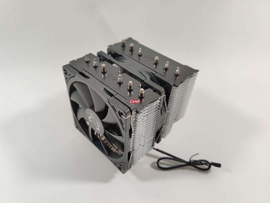 Test chłodzenia Scythe Fuma 2 Rev. B