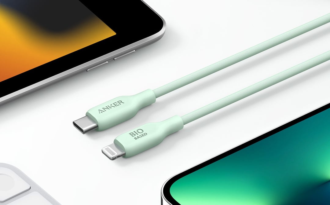 Anker prezentuje ekologiczne przewody USB-C… z roślin