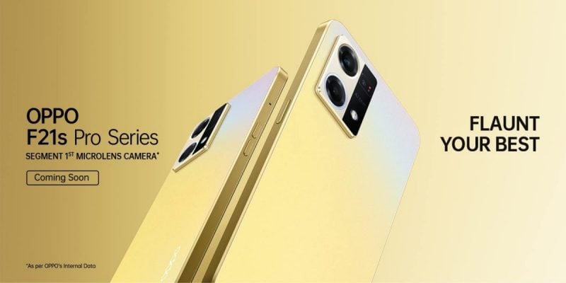 Już wkrótce zadebiutuje seria Oppo F21s Pro z aparatem Microlens