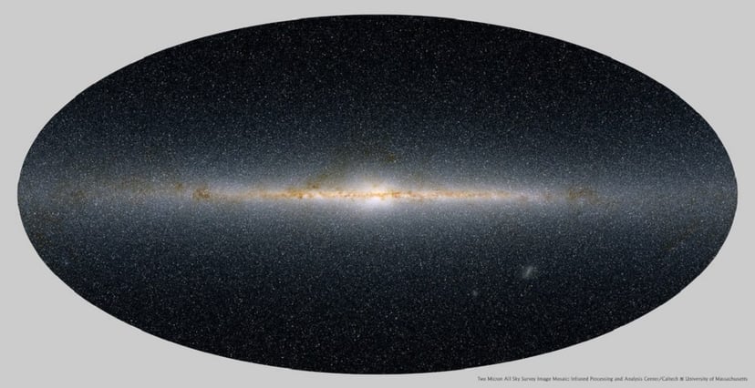 Droga Mleczna zawiera obszar, którego prawie nie da się obserwować. Niedawno astronomowie coś w nim znaleźli