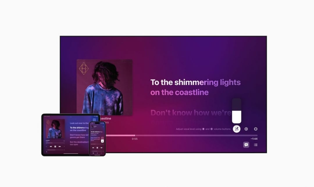 Karaoke w każdym domu, bez dodatkowego sprzętu. Nowa funkcja Apple Music rozbuja każdą imprezę