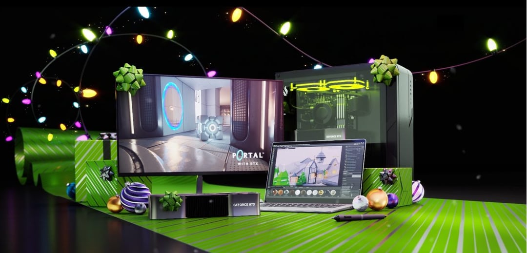 W te święta skorzystaj z prezentów proponowanych przez NVIDIA. Zarówno dla graczy, jak i twórców