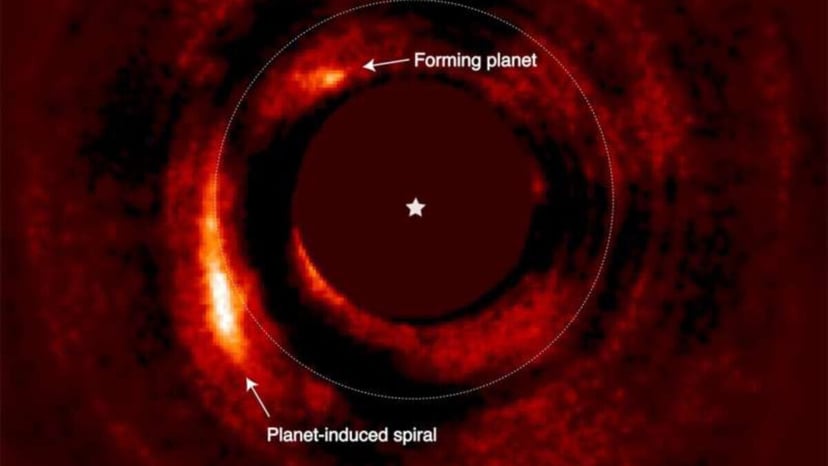 Astronomowie namierzyli bardzo rzadki obiekt. To dopiero trzecia protoplaneta znana nauce