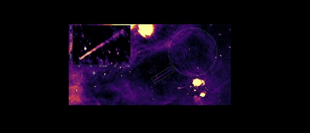 Ginąca gwiazda przeleciała tak szybko, że zostawiła za sobą ślad. To jedna z pierwszych takich obserwacji