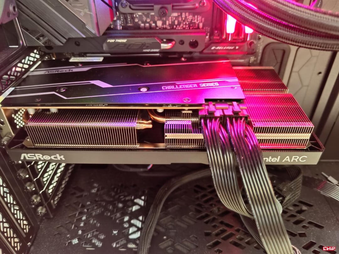 Test ASRock Arc A750 Challenger D OC