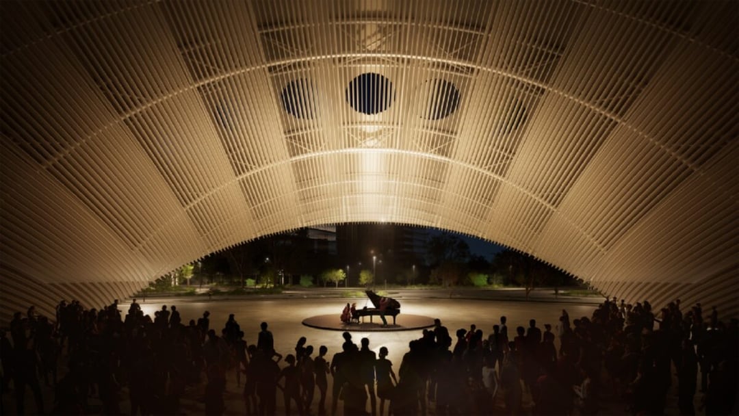 To tu powstanie Łuk Czasu. Niezwykła struktura będzie dostarczała energii i nie tylko