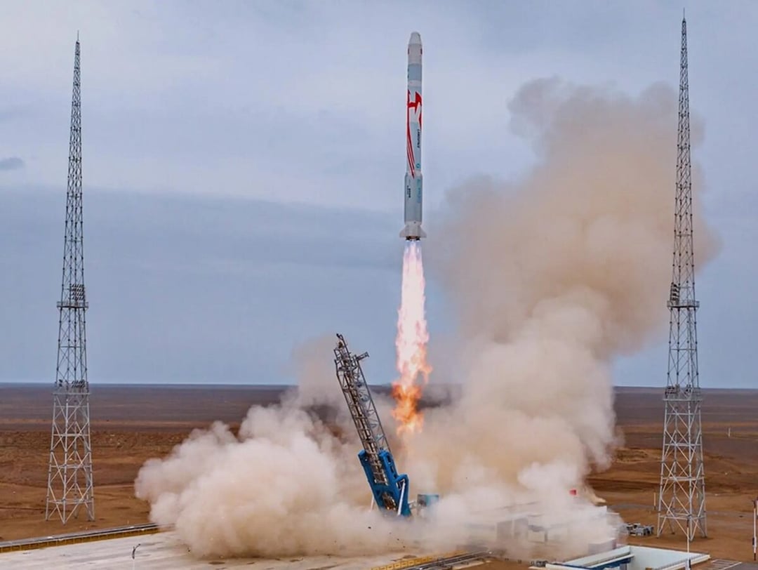 Rakieta napędzana metanem. To pierwszy taki start w historii
