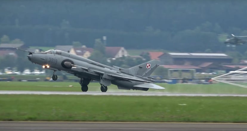 Radom na ustach całego świata. To nagranie myśliwca Su-22 musisz obejrzeć
