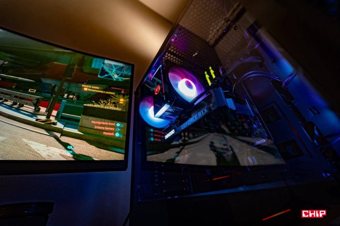 Test komputera Actina Powered by Inno3D z procesorem i5-12400F i kartą GeForce RTX 3060