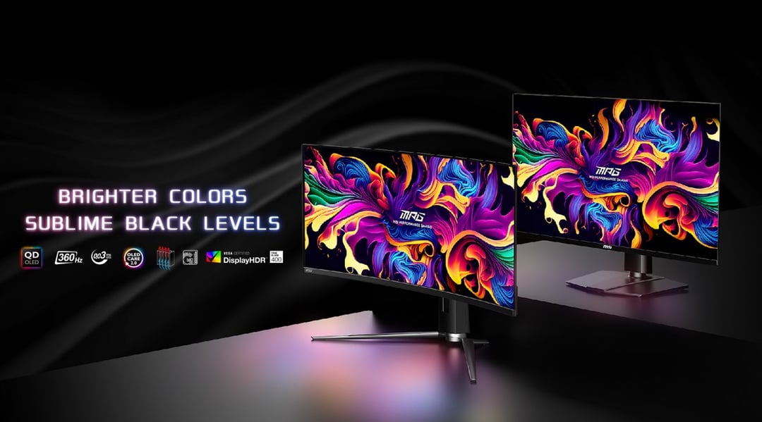 MSI prezentuje nowe monitory OLED. Jest w czym wybierać