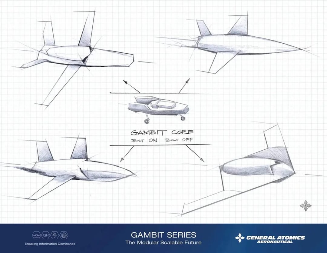 Dron XQ-67A podczas lotu. Oto sekretny sprzęt lotnictwa USA