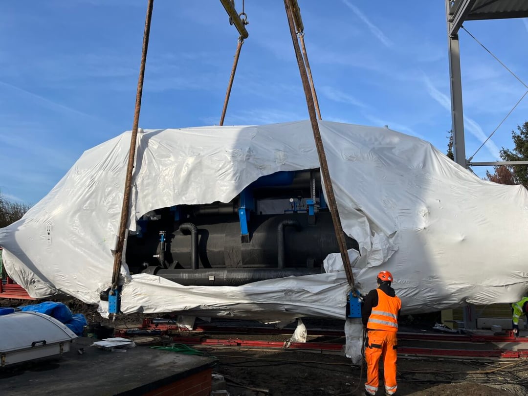 Największa pompa ciepła stanie we Wrocławiu. Waży tyle, co 40 elektrycznych SUV-ów