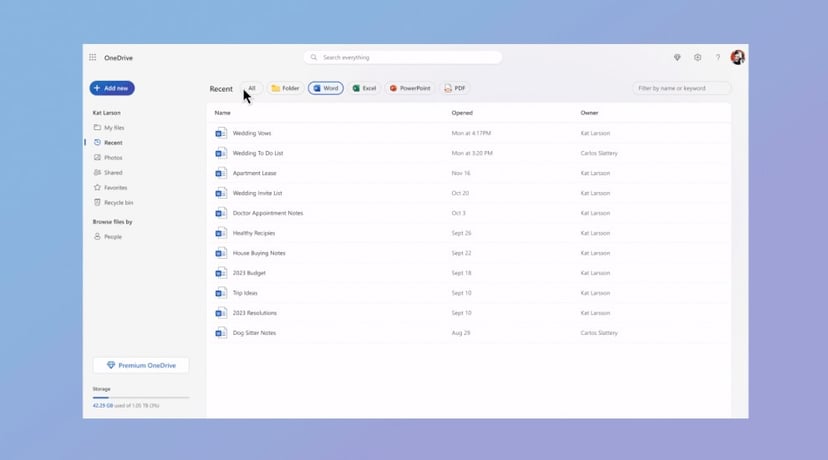 OneDrive po liftingu. Ma dzięki niemu nie tylko lepiej wyglądać, ale również działać szybciej