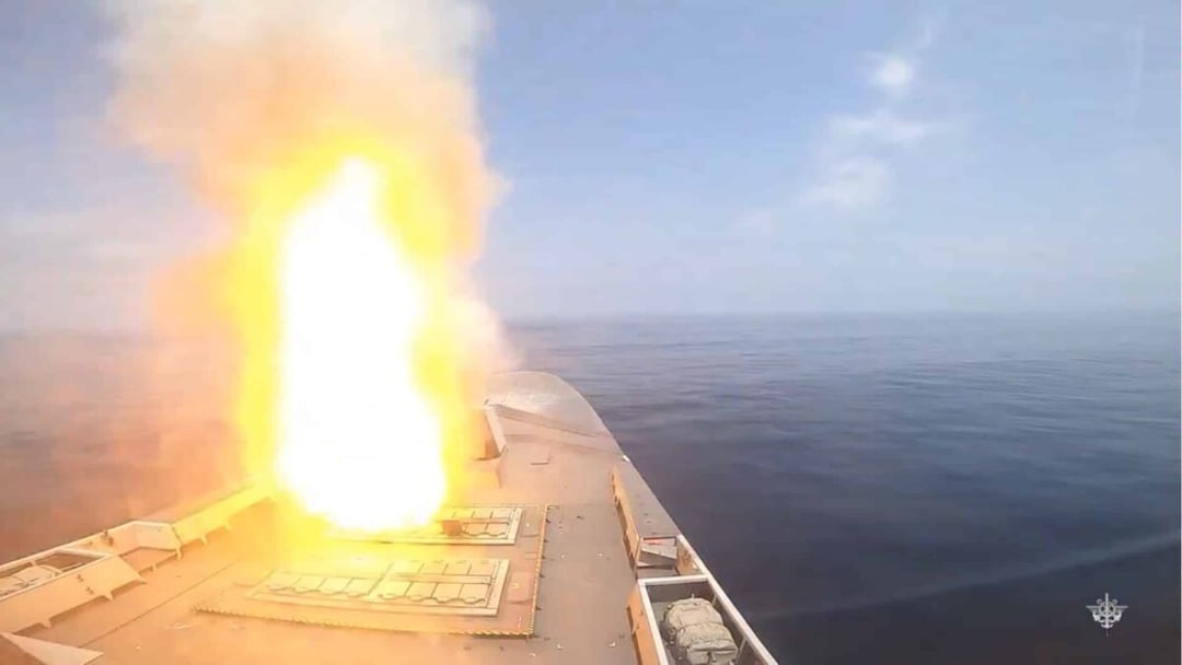 Obok tej akcji nie można przejść obojętnie. Nagrali przechwycenie trzech niszczycielskich pocisków