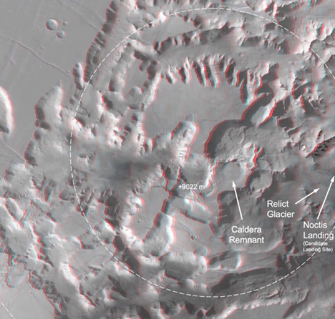 Wulkan wyższy od Mount Everest ukryty na Marsie. Jakim cudem widzimy go dopiero teraz?