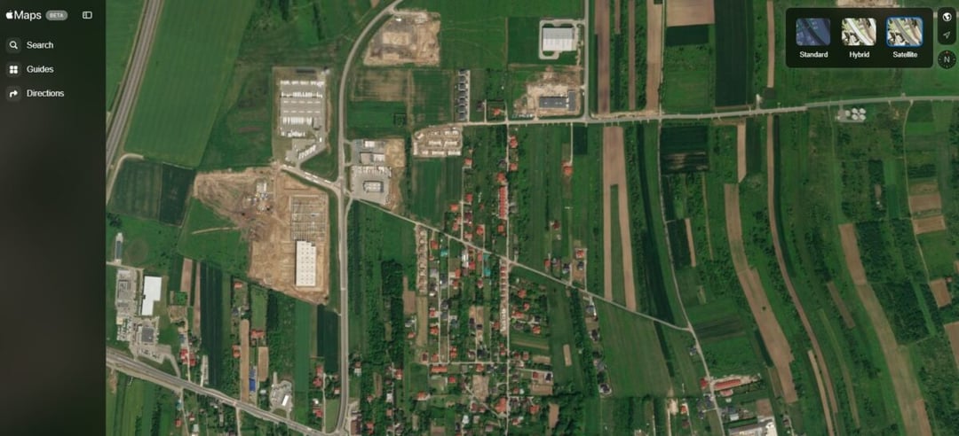 Możesz sprawdzić Mapy Apple w internecie. Ale nie działają na każdej przeglądarce