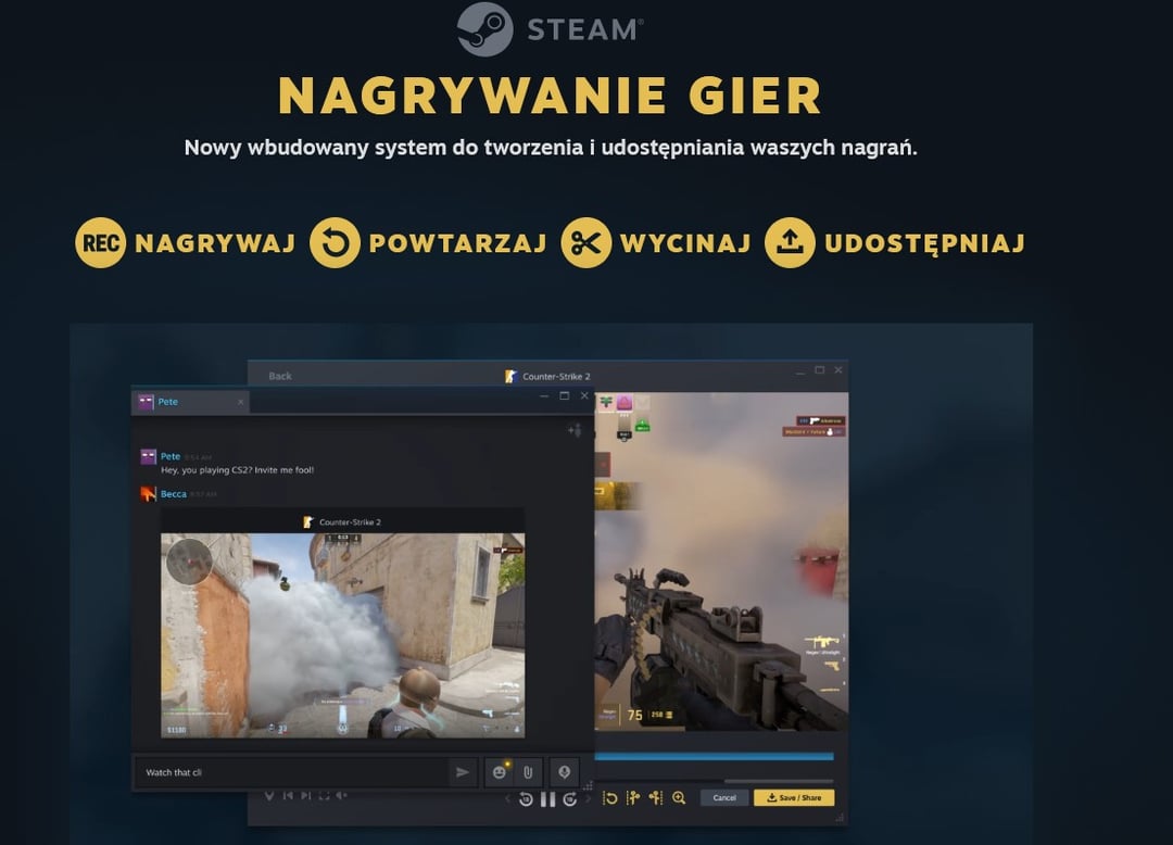 Steam wprowadza nowość, na którą czekały rzesze graczy