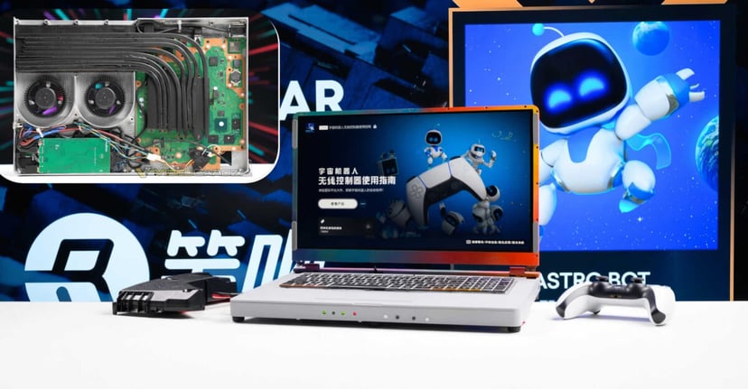 Szalony projekt z Chin. PlayStation 5 w formie laptopa za 11 tysięcy złotych