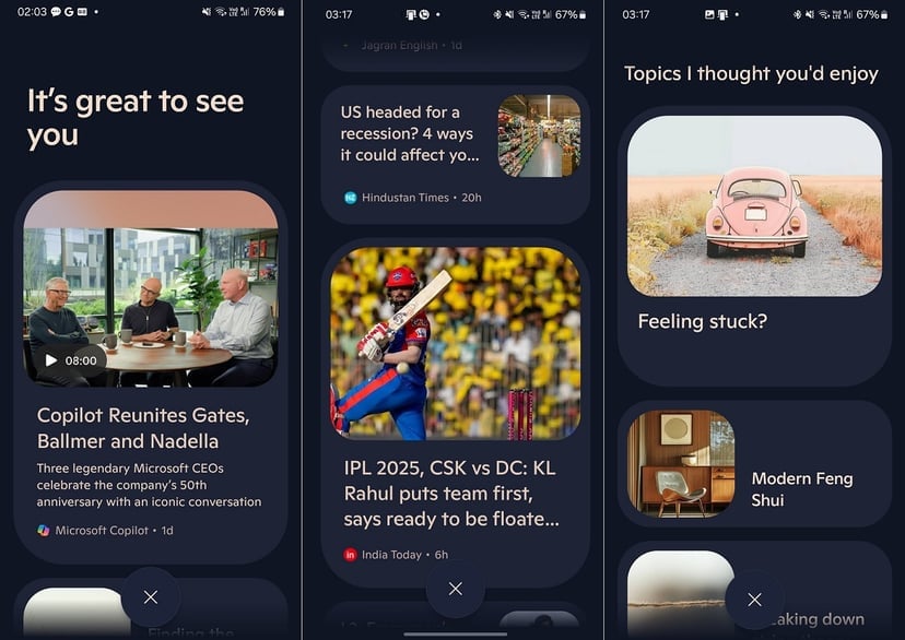 Microsoft szuka sposobów na zarabianie. Wprowadza nową kartę domyślną do “Odkryć” w Copilocie