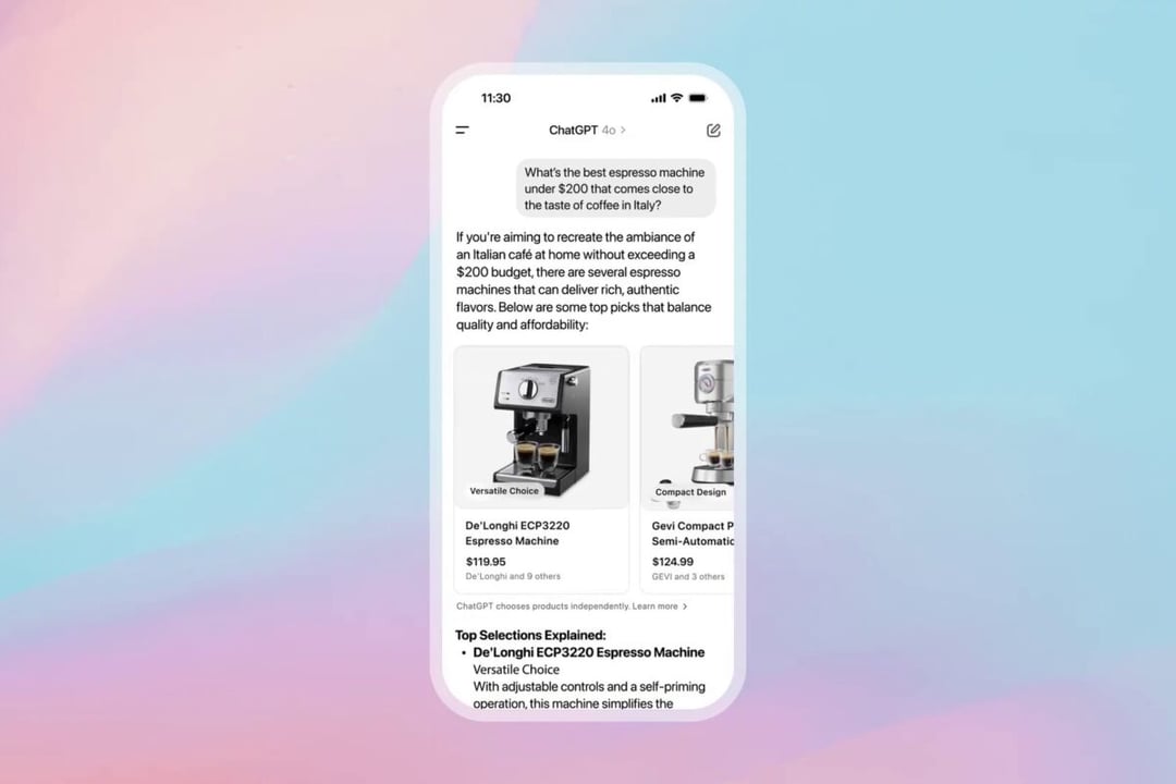 ChatGPT 4o pomoże w zakupach. OpenAI weźmie się za monopol Google?