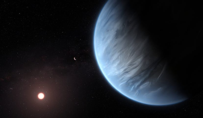 Oceaniczny świat z mikroorganizmami tuż obok. Naukowcy znaleźli chemiczne dowody życia na K2-18b