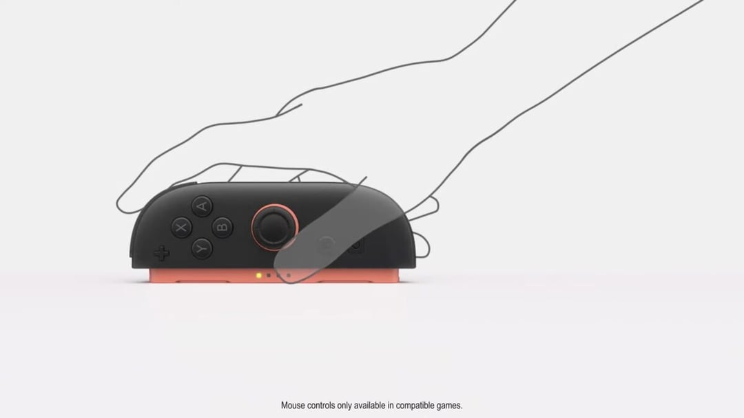 Joy-Con Switch 2 prawie jak myszka do komputera. Albo i lepszy 