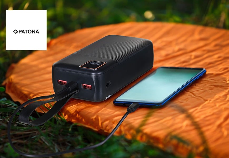 Patona Premium Stark 5 – tani powerbank 30000 mAh w Biedronce