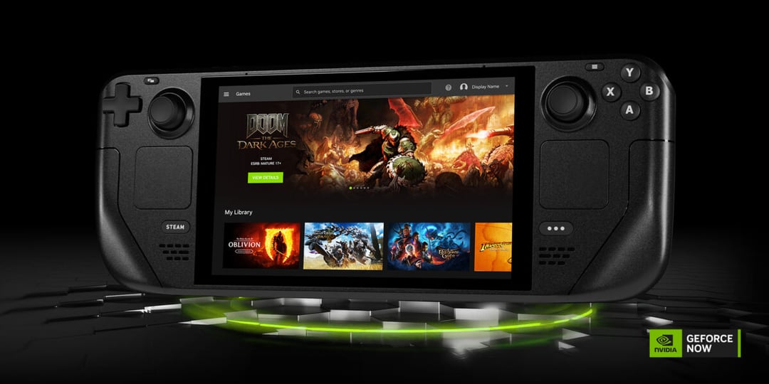 Aplikacja GeForce NOW trafia na Steam Deck. Gracze będą wniebowzięci