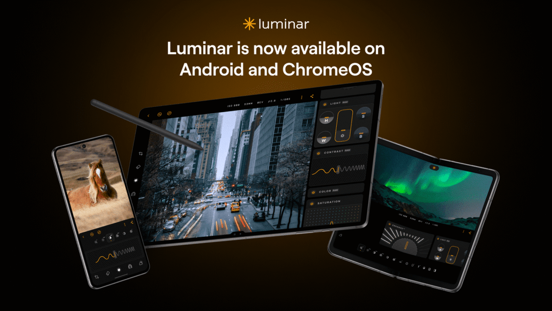 Luminar Mobile po dugim oczekiwaniu trafia także na Androida i ChromeOS