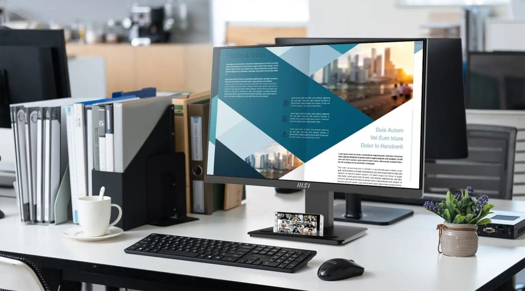 Monitor dla graczy za mniej niż 300 zł? Z MSI PRO MP2412 to możliwe.