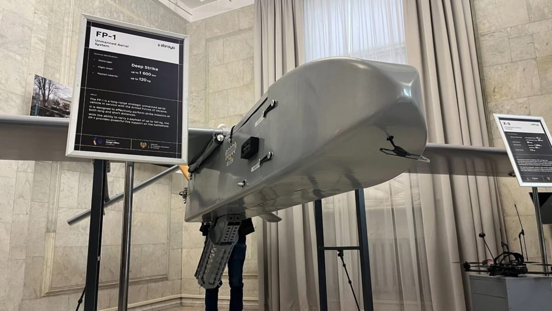 Tajemniczy FP-1 z zasięgiem 1600 km. Ukraina pokazała swoją nową broń