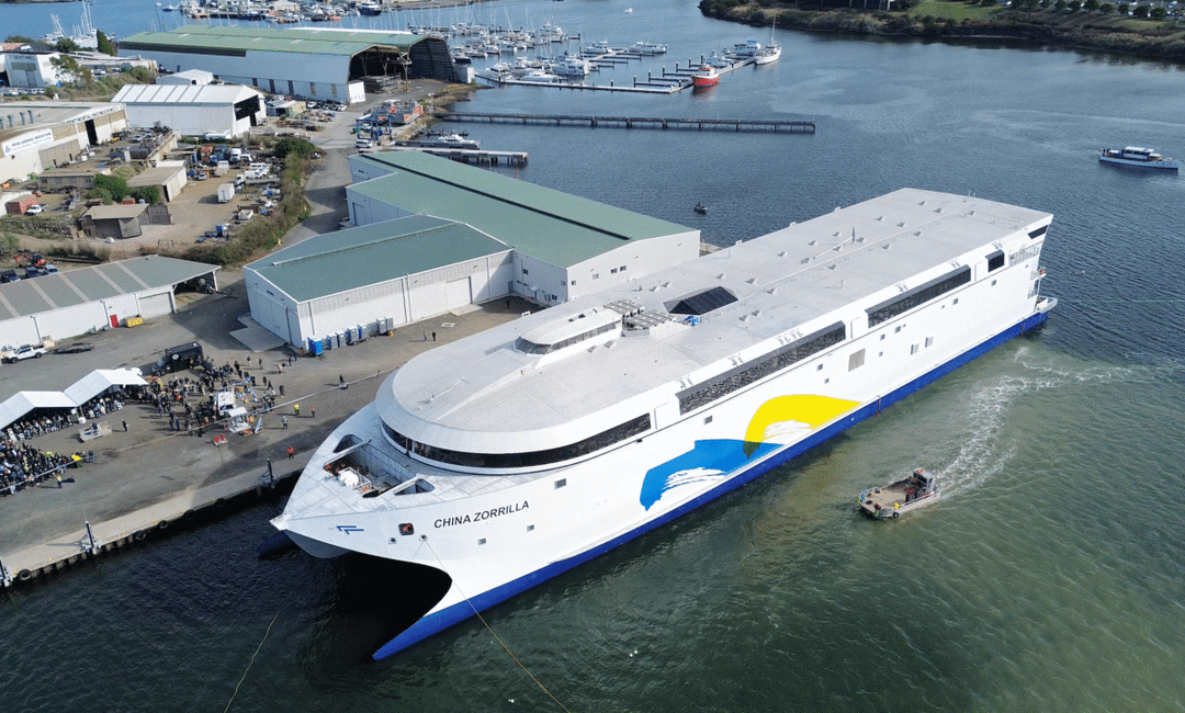 Największy na świecie prom elektryczny już na wodzie. China Zorrilla zwiastuje nową erę żeglugi