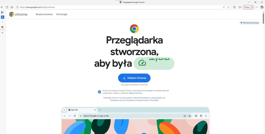 Chrome umacnia pozycję lidera, ale AI może jeszcze ten stolik wywrócić